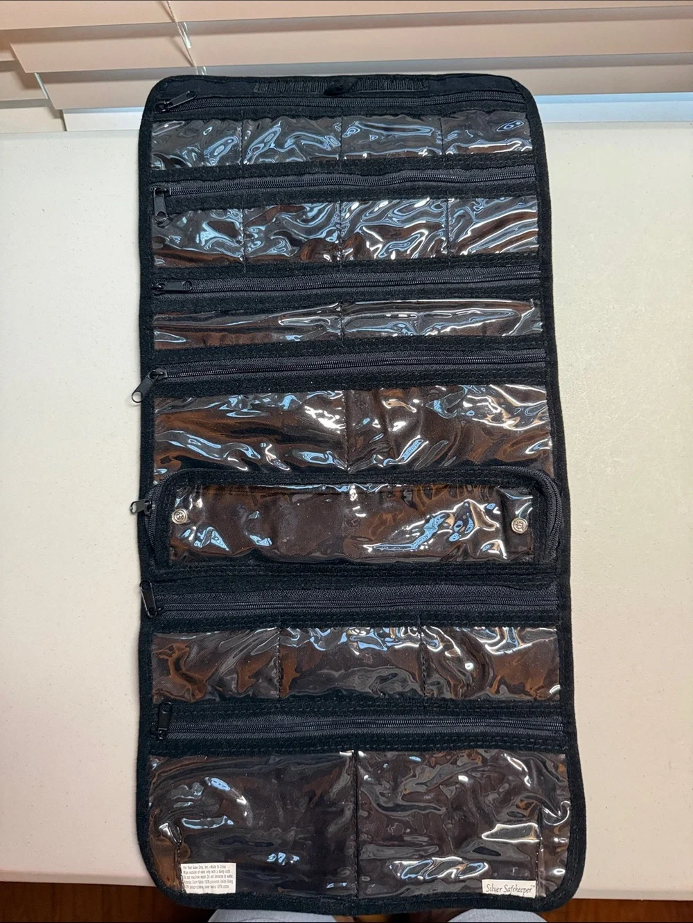 Silver safe keeper Organizer Pouch